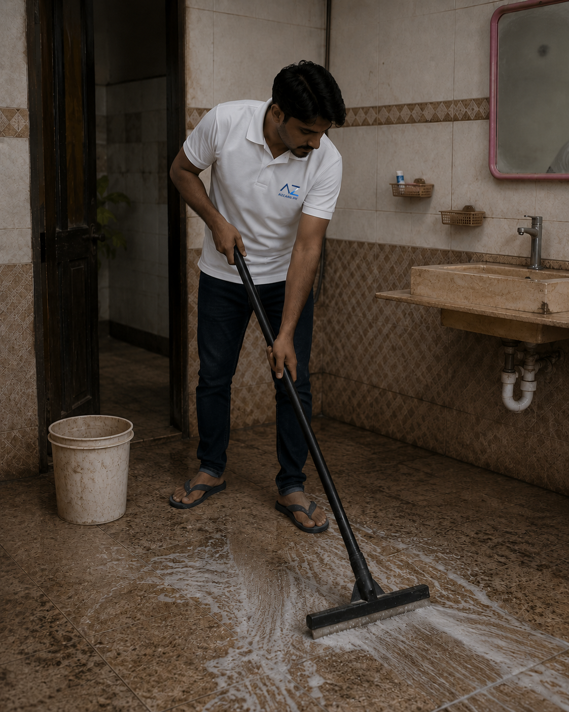 Washroom Cleaning